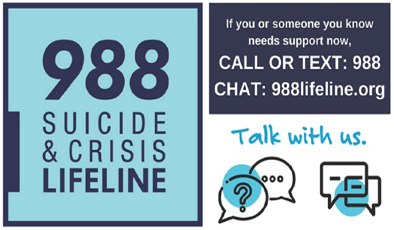 Suicide Prevention Information - 988 - Gray County Sheriff's Office of ...